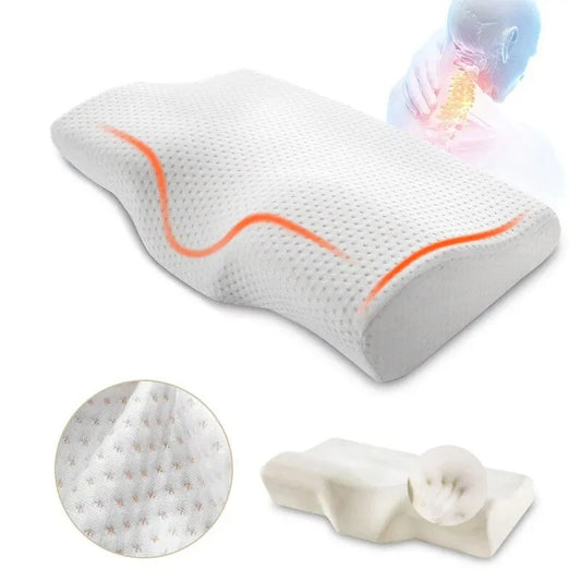 ErgoRelief™Orthopedic Memory Foam Pillow Neck & Spine Support for Pain Free Sleep